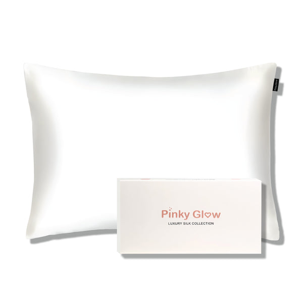 Silk Pillowcase - Pearly White