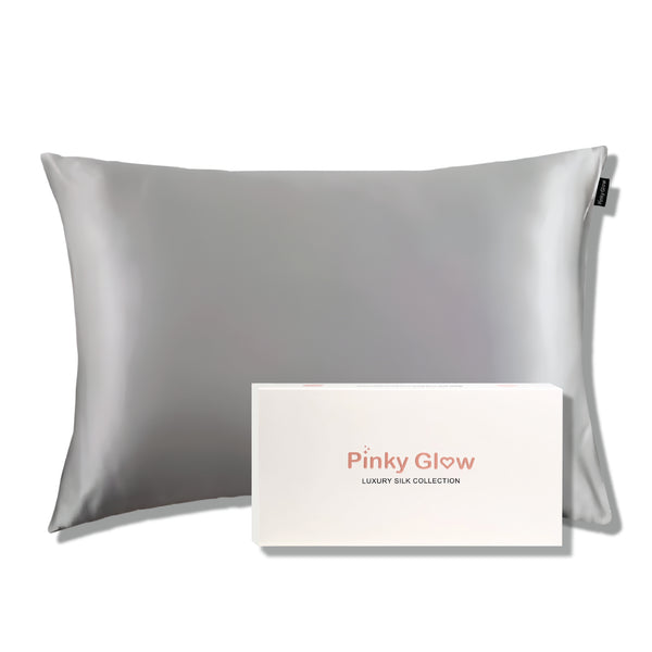 Silk Pillowcase - Gray Color
