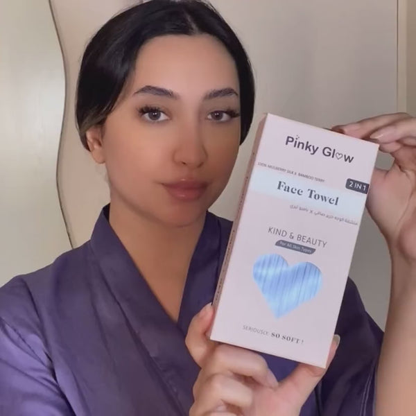 Silk Face Towel - 22 Momme (Two Pieces)